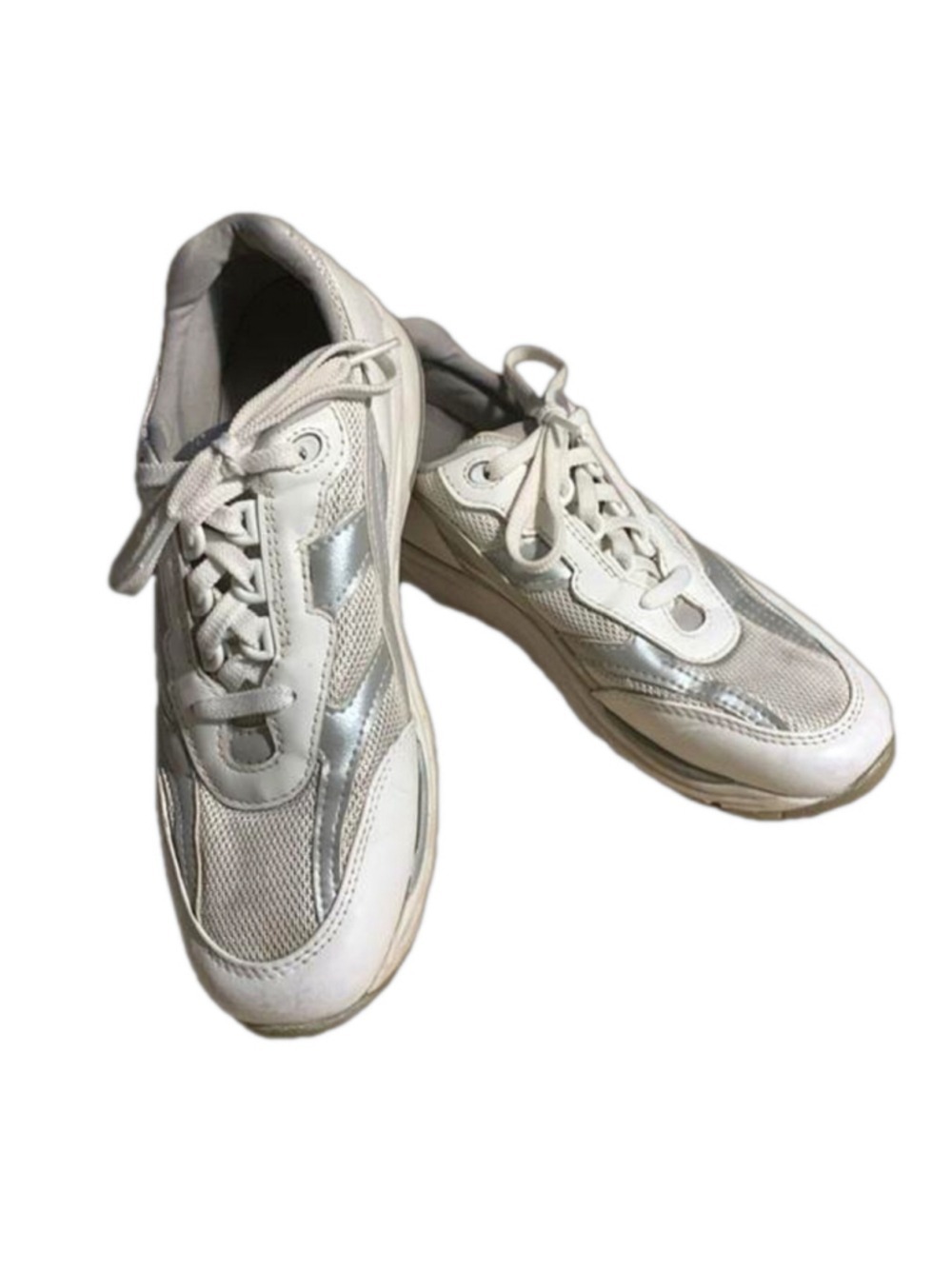 SAS white tripad comfort lace up walking shoes size 9 narrow
